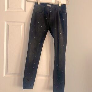 DL1961‎ Emma rhinestone skinny stretch denim